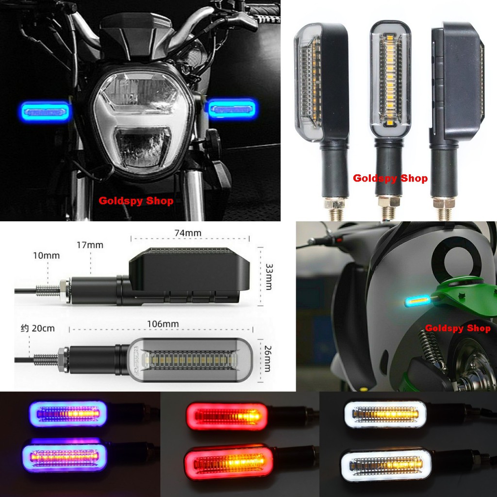 [Mã LIFEAUMAY giảm 10% tối đa 30k đơn 150k] Đèn led xi nhan kiểu Spirit Beast L20 nháy hiệu ứng Audi ( giá 1 đôi )