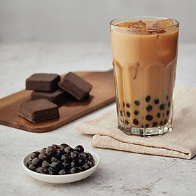 Nguyên liệu nấu trà sữa/ trân châu đường đen gói 1kg