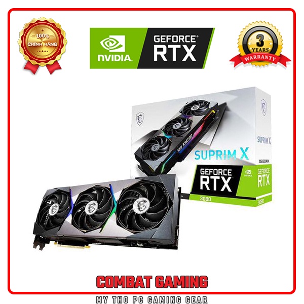 Card Màn Hình MSI RTX 3080 SUPRIM 10GB GDDR6X