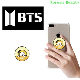[COD]K-POP BTS BT21 Mobile Phone Bracket Finger Ring Stand Grip holder