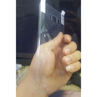 Combo 2 miếng dán mặt lưng Galaxy S8/S8 plus trong suốt