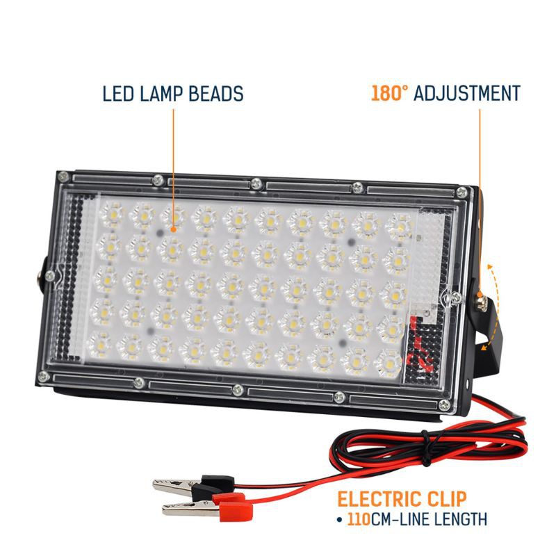 Đèn pha LED chiếu sáng sử dụng ngoài trời 50w Ip65 12v