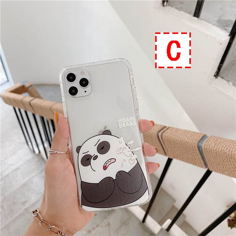 Ốp Lưng Mềm Hình Gấu Cho Iphone 11 Pro Max 7plus 8plus Apple Iphone 12 pro max X Xr Xs Max Iphone 7 8 Plus Se 2020 I6 6s | BigBuy360 - bigbuy360.vn