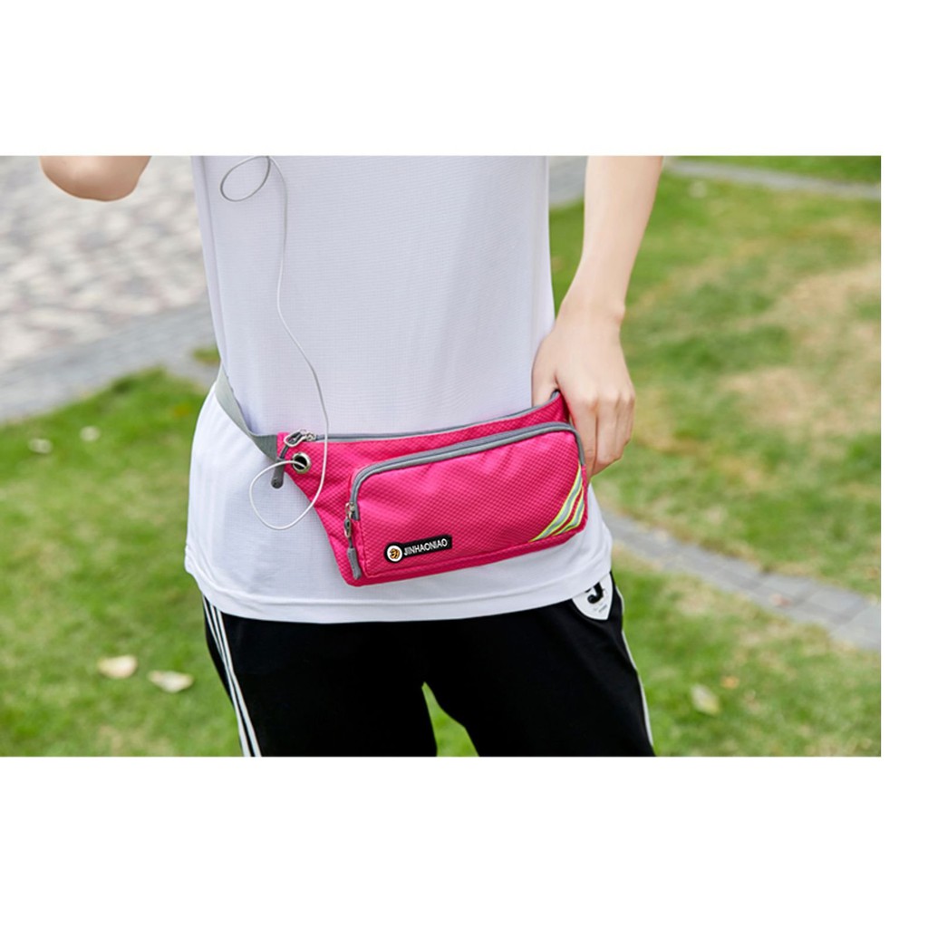 Túi đeo bụng túi đeo hông để đi chạy bộ tập gym đi siêu thị chống nước