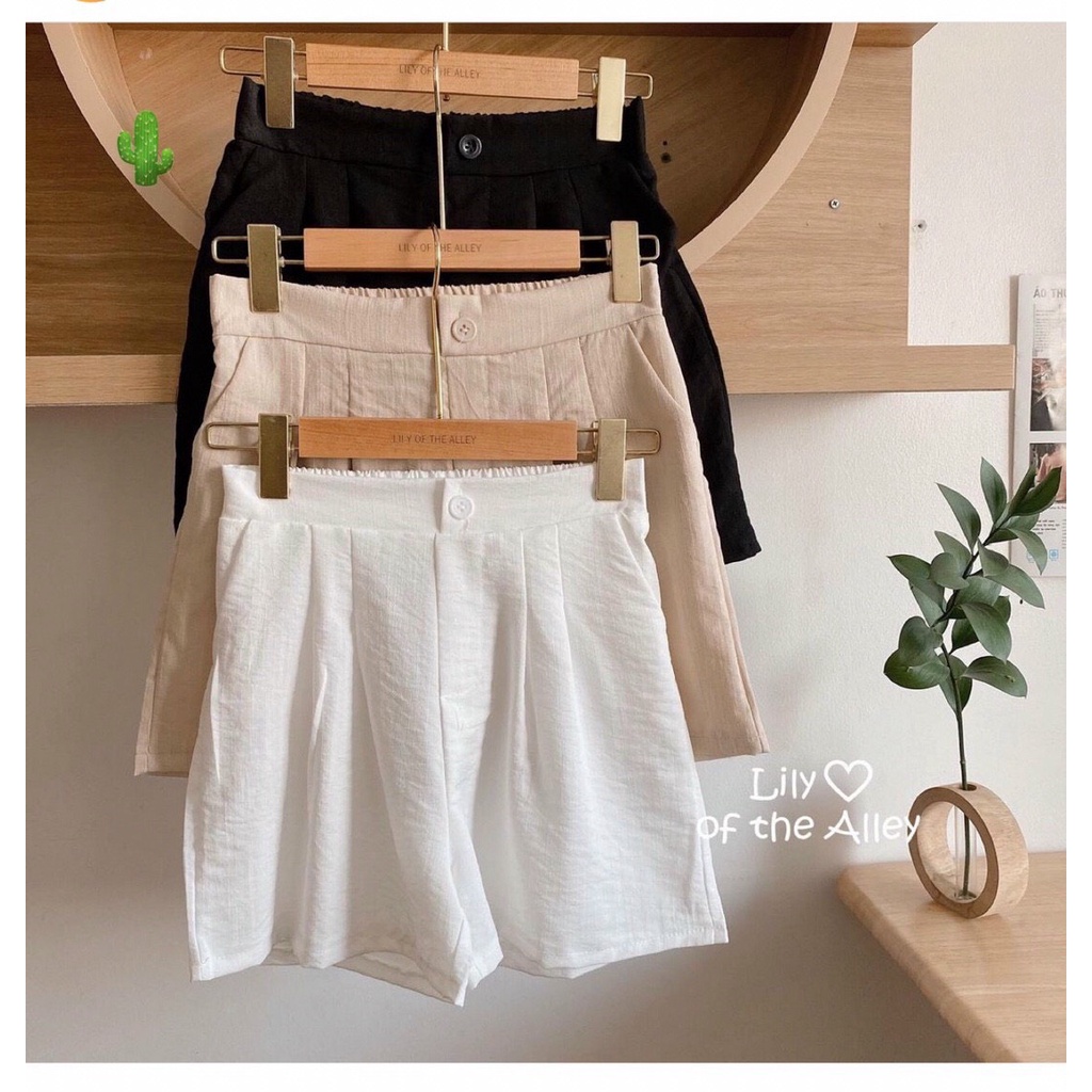 quần short đũi lưng thun