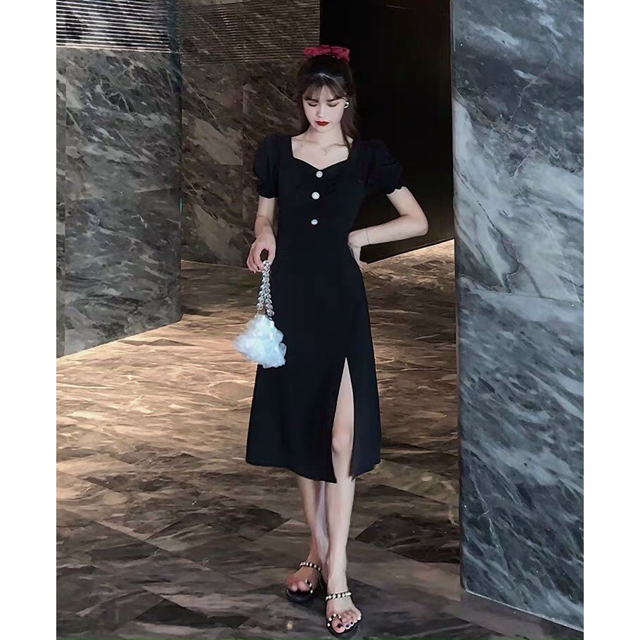 Đầm maxi lưng thắt nơ | BigBuy360 - bigbuy360.vn