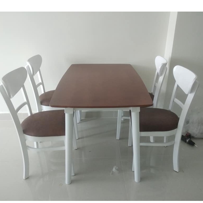 Freeship Bộ bàn ăn mango 4 ghế: HCM Biên Hòa Đồng Nai