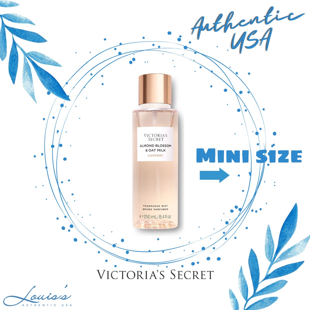 [ Mini 10ml & 30ml ] ALMOND BLOSSOM & OAT MILK - Xịt thơm toàn thân Victoria's Secret Mỹ