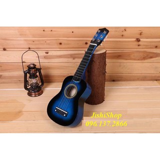 Xanh viền đen - đàn ukulele cao cấp 58cm mã số sku bu5934