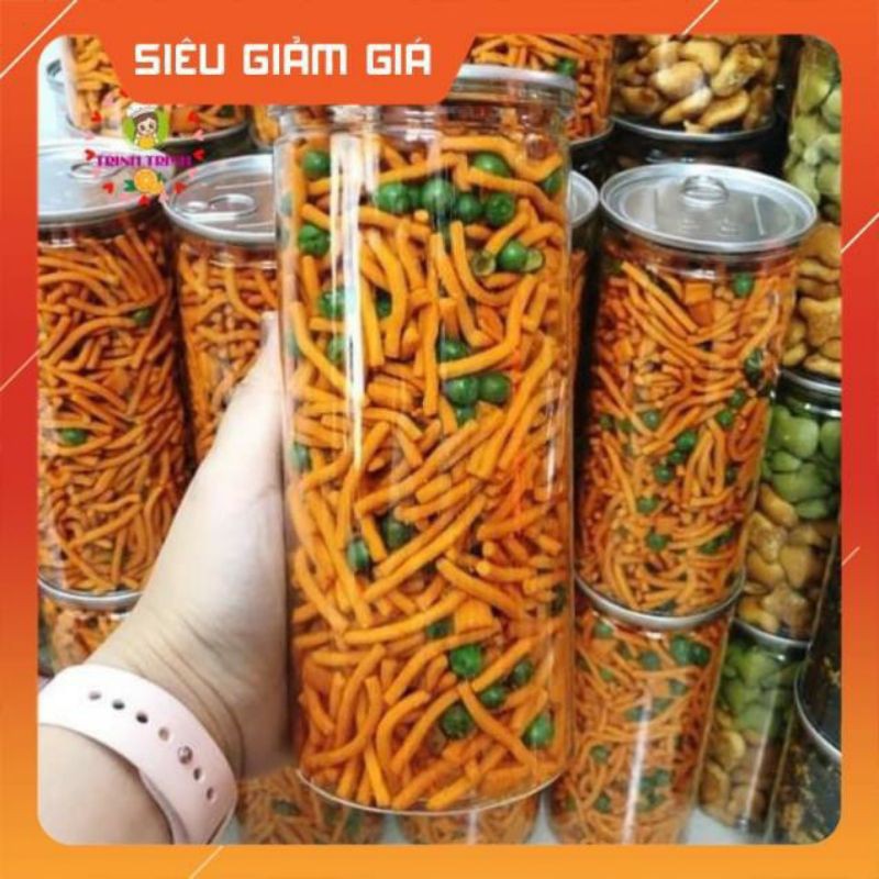 sỉ 10 hủ pet 300gr bim que tuổi thơ