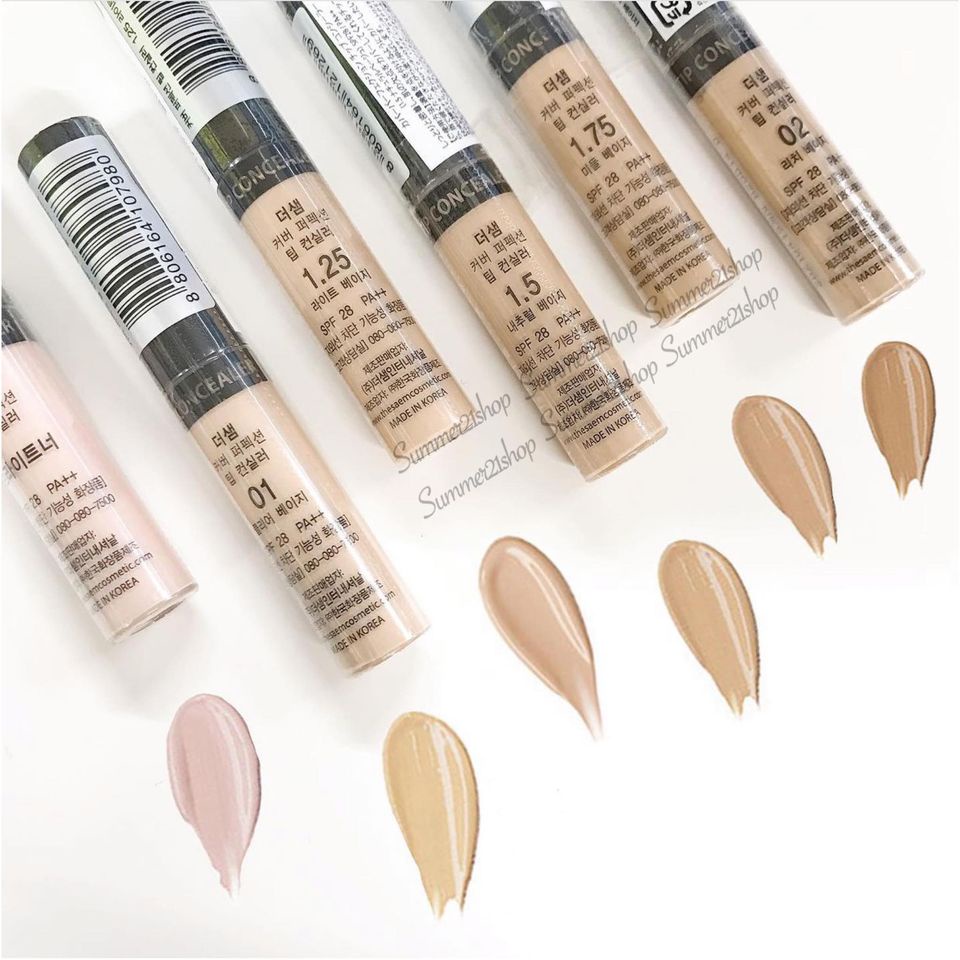 Kem Che Khuyết Điểm The Saem Cover Perfection Tip Concealer 6.5g