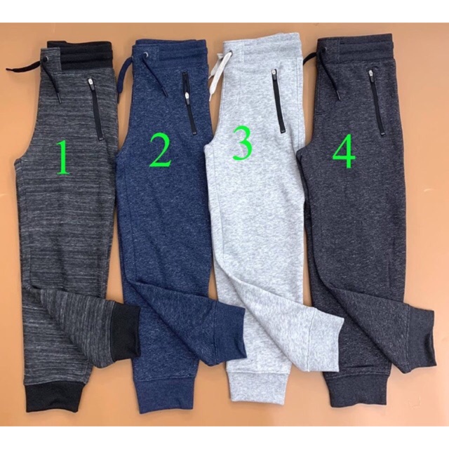 Quần nỉ Oldnavy Size đại túi kéo khoá