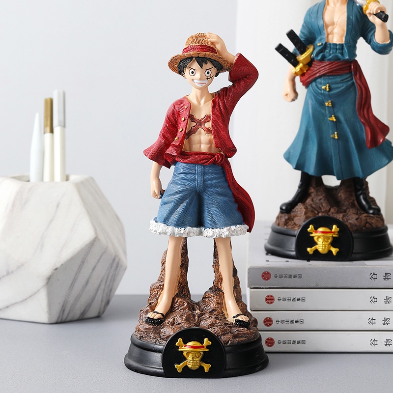 Mô hình tượng one piece - Monkey D.luffy và Roronoa Zoro