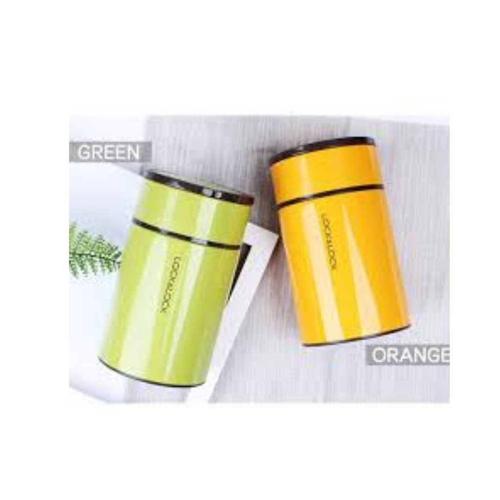 Bình ủ cháo giữ nhiệt cao cấp Lock&Lock 750ml kèm thìa inox (hàng chính hãng) Tuhaco