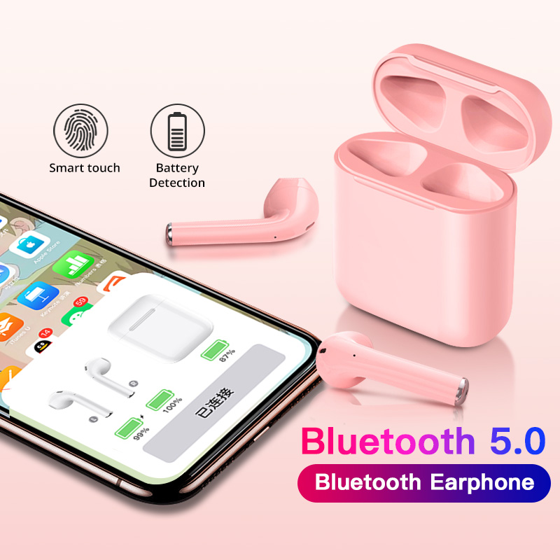 Tai Nghe Nhét Tai Ankndo Tws I12 Inpods Bluetooth 5.0 Cảm Biến Âm Thanh Cho Android iOS 