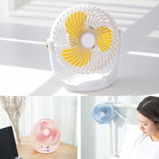 Quạt tích điện để bàn F12- YOOBAO 612, Pin 2000 mAh,quay 360 độ điều hòa không khí - Bảo hành 6 tháng