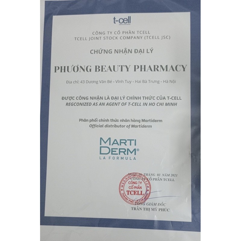 MartiDerm The Originals Proteos Screen SPF50+ -- Kem Chống Nắng Phổ Rộng Toàn Diện Ngừa Lão Hóa, Nám Da Trial 2ml | BigBuy360 - bigbuy360.vn