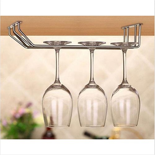 Giá treo ly rượu bằng inox tiện dụng