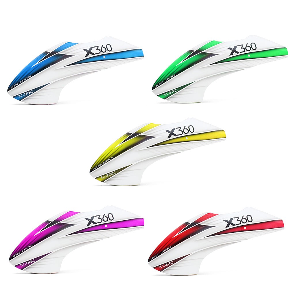 【RC Kuduer】ALZRC Devil X360 RC Helicopter Fiberglass Painting Canopy