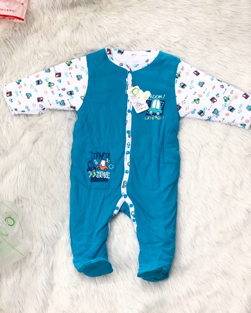 Body nhung Trần bông ♥ Freeship 50 ♥ Sleep Suits cho bé hàng xuất xịn