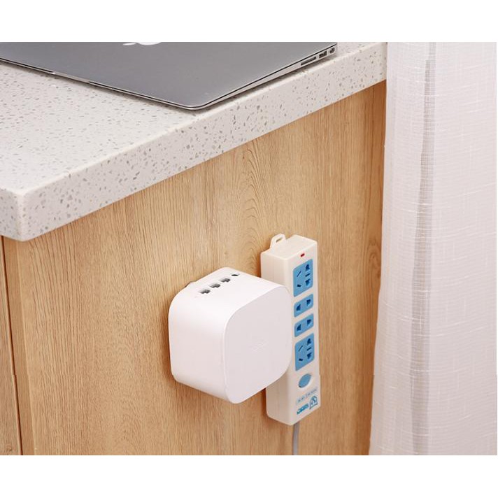 Giá Đỡ Dán Tường Siêu Bền Treo Ổ Cắm Điện - Cục Phát Wifhoăc