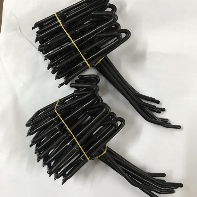 Tay cài lưới sắt đen 57 chiếc