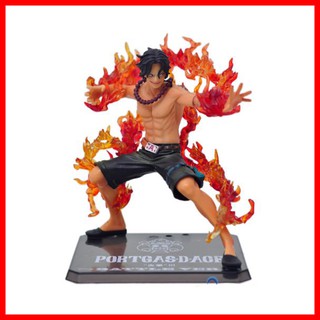 [ĐẾ CÓ CHỮ TRẮNG] Mô hình One Piece Ace Hỏa Quyền Battle Ver loại đẹp