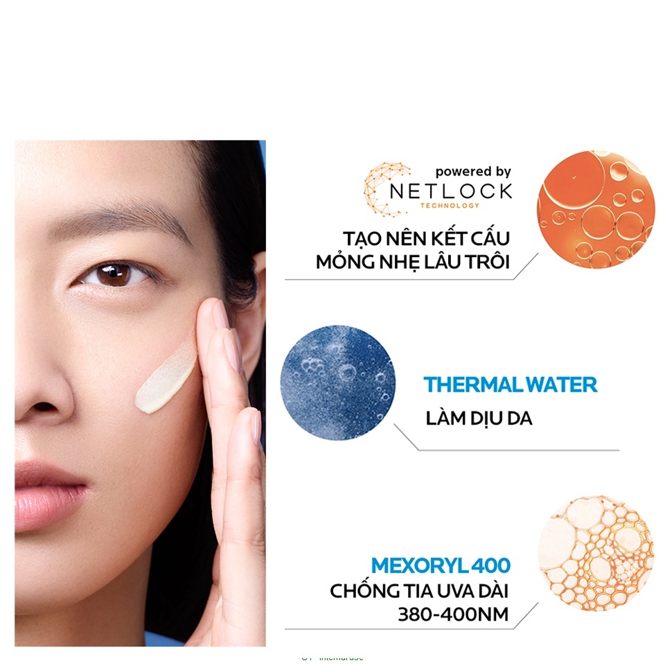 [CHÍNH HÃNG] Sữa chống nắng bảo vệ da tối ưu khỏi tia UVA dài Anthelios UVMune 400 Invisible Fluid (La Roche Posay)