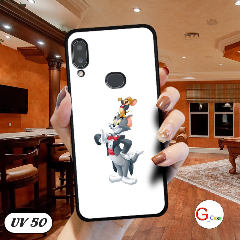 Ốp điện thoại Samsung Galaxy A10s - lưng nhám viền dẻo