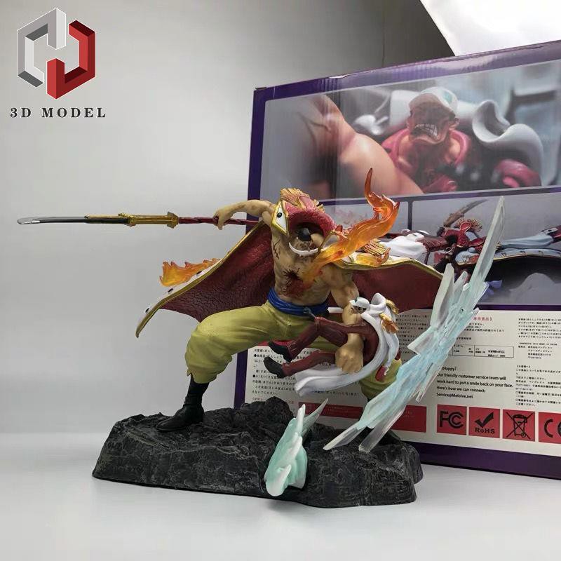 Mẫu Anime Một Mảnh Luffy Sauron Hawkeye Assanji Sabo Râu Trắng làm bằng tay cho bạn trai H