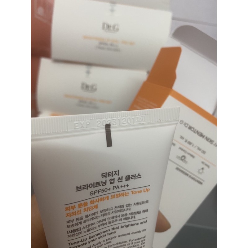 [Duty] Kem Chống Nắng Làm Sáng Da Dr.G Brightening Up Sun Spf 50 Pa+++ 50ml