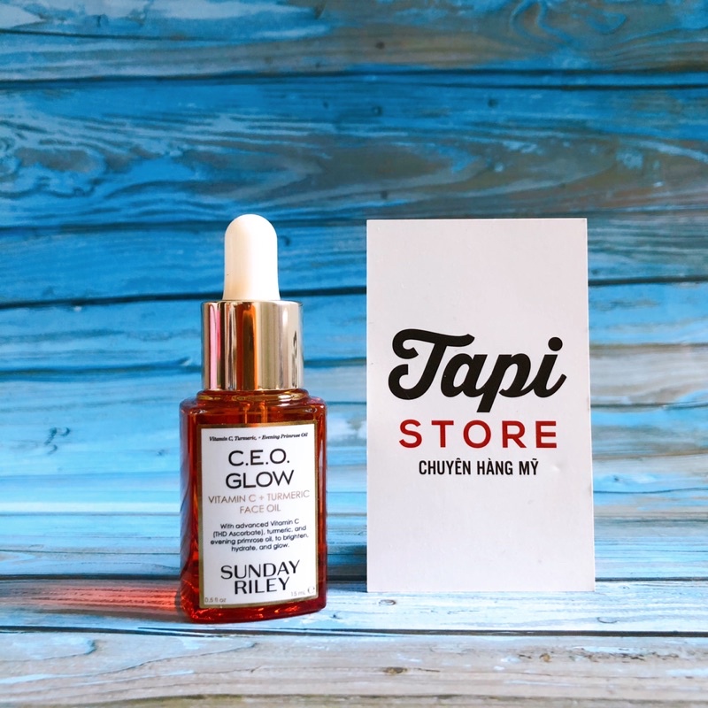 Dầu dưỡng Sunday Riley C.E.O Glow Vitamin C + Turmeric Face Oil