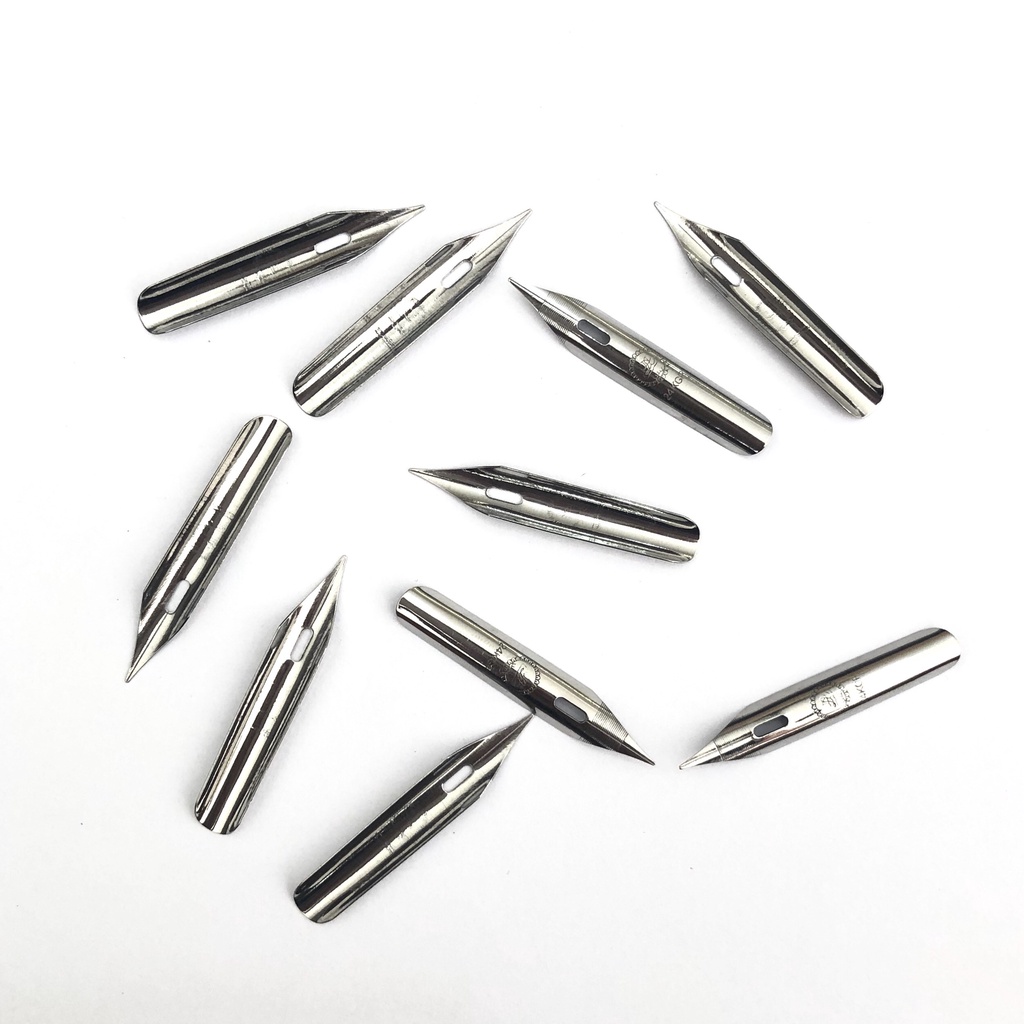 Ngòi Calligraphy S luyện chữ đẹp Bút mài Thầy Ánh lắp vào bút