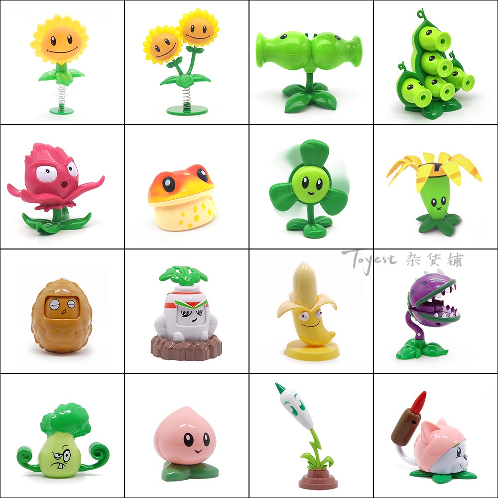 Mô hình đồ chơi Plant vs Zombie phần 2 nhiều phong cách tùy chọn