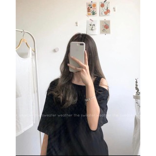 ÁO NGẮN TAY TRỄ VAI