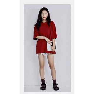 Áo thun tay lỡ form rộng unisex Be Yourself - trơn basic