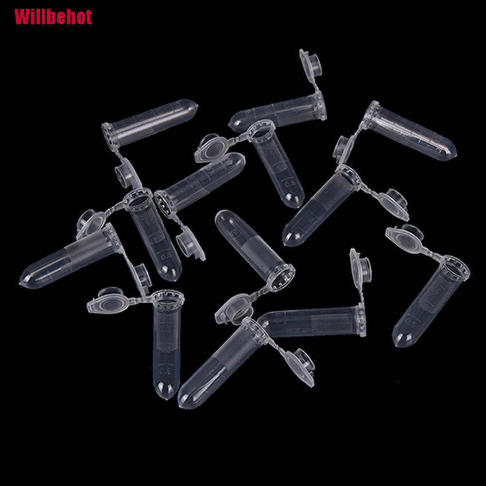 Set 100 Hộp Nhựa Trong Suốt Đựng Dung Dịch Trung Tâm