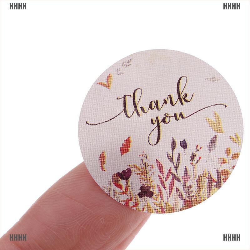 Cuộn 500 Miếng Dán Chữ Thank You Trang Trí