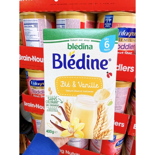 Bột pha sữa Bledine (Pháp) cho bé từ 6m (đủ vị)