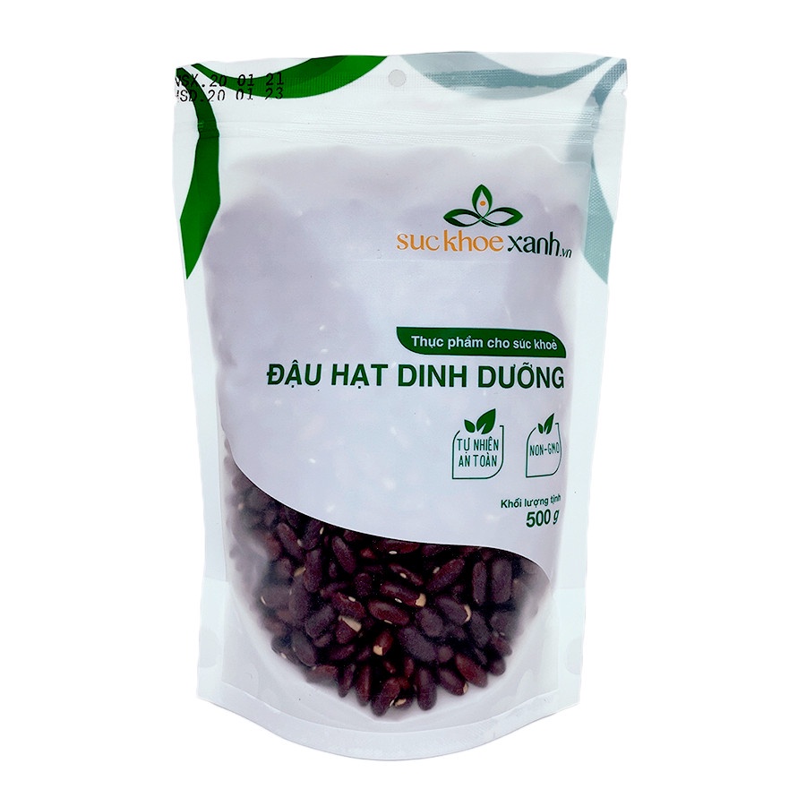 Đậu Đỏ Tây Kidney Beans 500g *FREESHIP* Đậu Đỏ Hữu Cơ Dard Red Kidney Hỗ Trợ Ngăn Ngừa Giảm Mụn