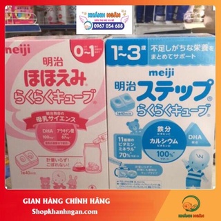 Chính hãng Sữa meiji thanh số 0-1 và 1-3 nội địa Nhật Bản mẫu mới