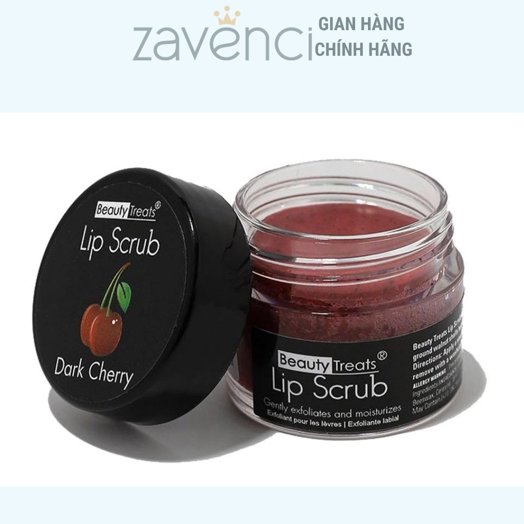 Tẩy tế bào chết môi TTBM0001 CLIP SCRUB Beauty Treats Hàng Chuẩn Full Vị Lựa Chọn (4 vị)