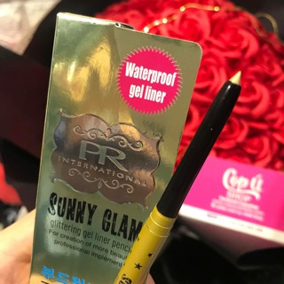 Chì kẻ mí mắt nhũ vặn chống thấm nước PRORANCE SUNNY GLAM GLITTERING WATERPROOF GEL LINER PENCIL