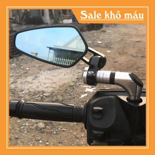 [SALE SỐC] GƯƠNG GÙ CRG 360 ĐỘ GẮN CHÂN KIẾNG ( 1 CÂY BÊN TRÁI ) (BAO GIÁ)