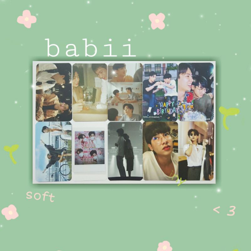 BỘ 10 PHOTOCARD BO GÓC HÌNH OFFGUN