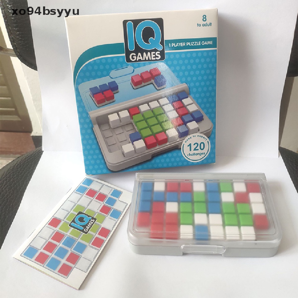 Đồ Chơi Xếp Hình 3D Thông Minh IQ 120 Trò Montessori