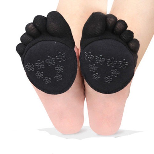 Tất nửa bàn chân hở ngón chống trượt tiện dụng cho thể thao yoga