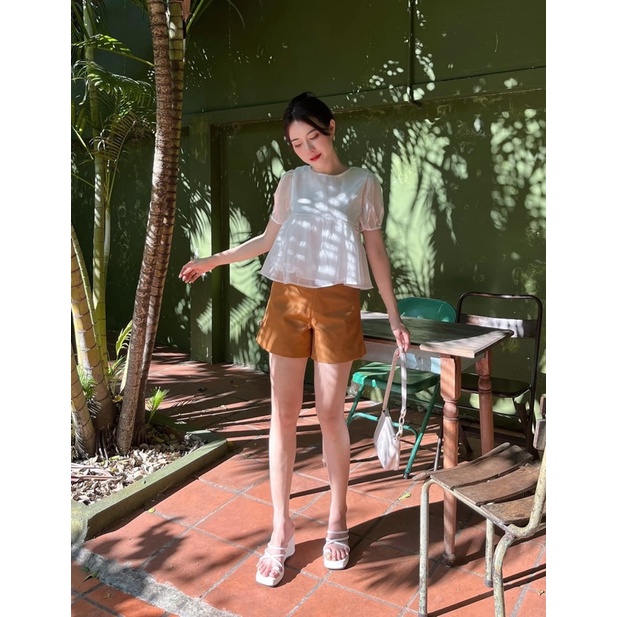 ÁO BABYDOLL CỘT NƠ LƯNG