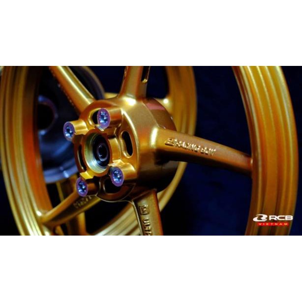 VÀNH ĐÚC MÂM  Rcb click125 /vario/ ab125/ coppy chính hãng RACINGBOY