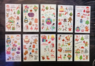 Hình xăm dán Noel nhiều mẫu